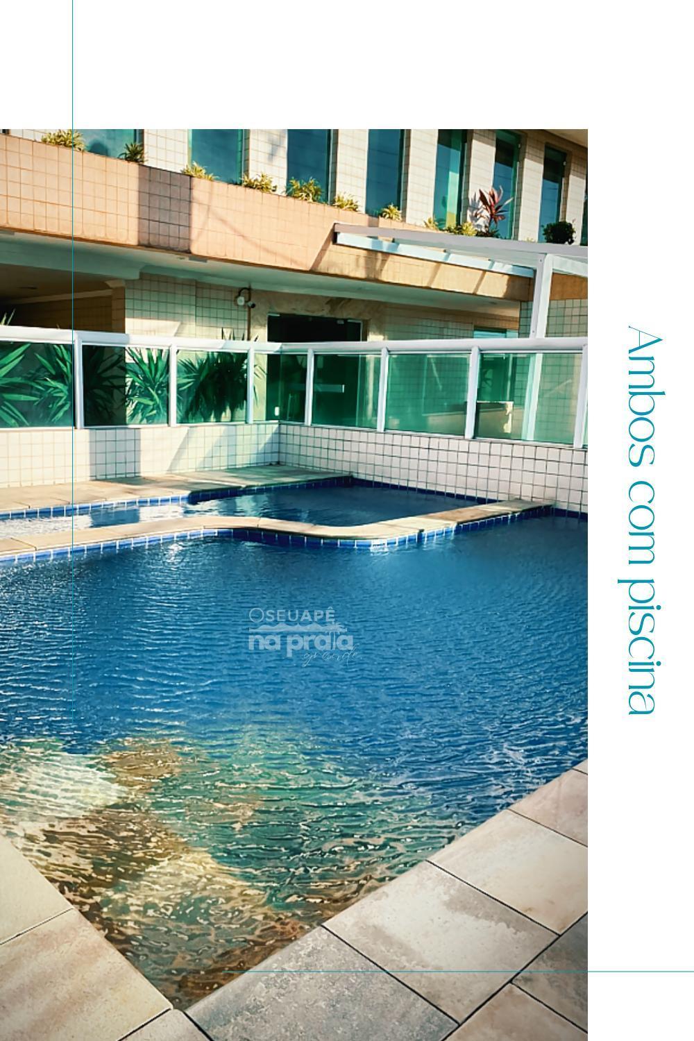 Apartamento Com Piscina E Sacada Gourmet- Aviacao# Praia Grande  Exterior photo
